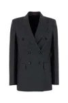 Gucci Wool Blazer Double-breasted Design In Grey