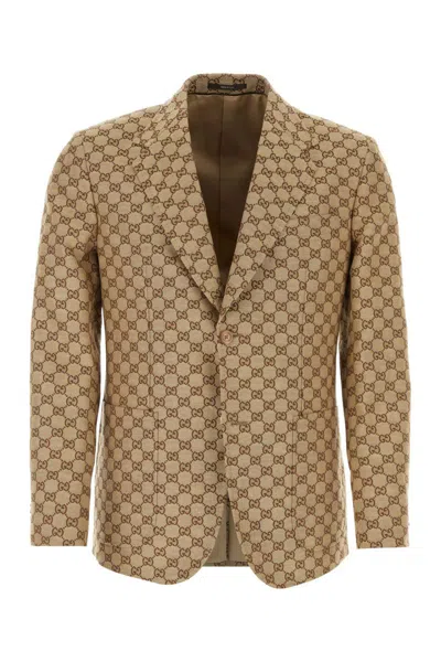 Gucci Jackets And Waistcoats In Printed