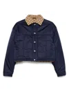 Gucci Collar Contrast Quilted Sleeve Blazer