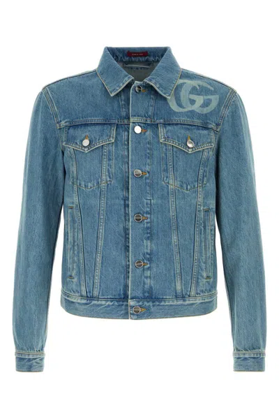 Gucci Jackets In Blue