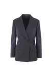 Gucci Women Wool Blazer In Gray