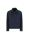 Gucci Men Navy Blue Wool Blend Jacket In Animal Print