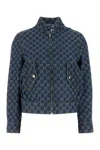 Gucci Classic Bomber Jacket With All-over Logo Pattern In Printed