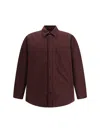 Gucci Men Checked Cotton Jacket In Red
