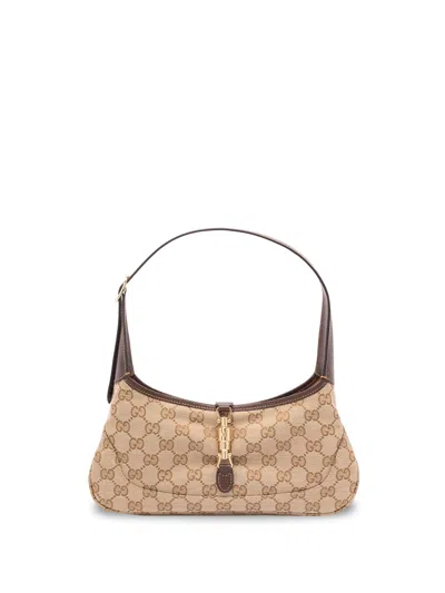 Gucci `jackie 1961` Handbag In Sand