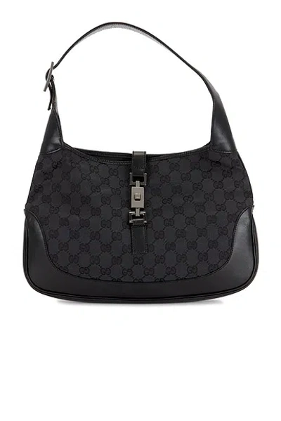 Pre-owned Gucci Jackie 1961 Hobo Bag In Black