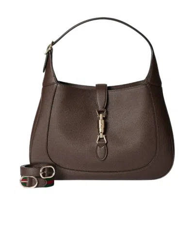 Gucci Jackie 1961 Large Bag In Brown