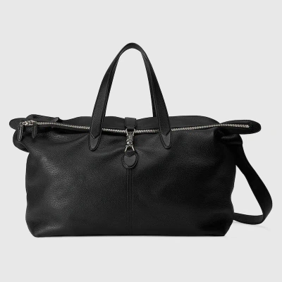 Gucci Jackie 1961 Large Duffle Bag In Black