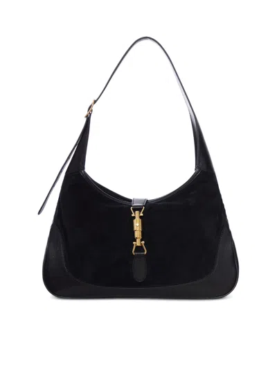 Gucci Jackie 1961 Medium Shoulder Bag In Black