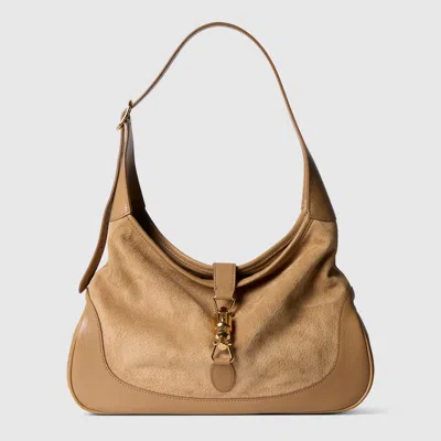 Gucci Jackie 1961 Medium Shoulder Bag In Brown