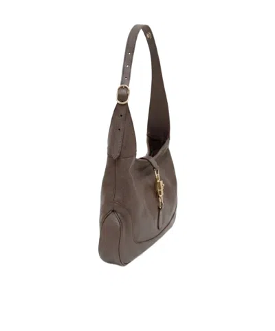 Gucci Jackie 1961 Medium Shoulder Bag In Brown