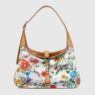 Gucci Jackie 1961 Medium Shoulder Bag In White