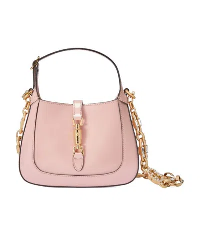 Gucci Jackie 1961 Series Mini Shoulder Bags In Pink
