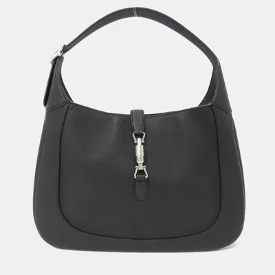 Pre-owned Gucci Jackie 1961 Shoulder Bag In Black