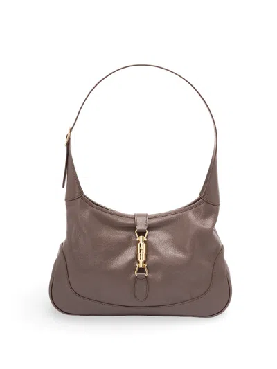 Gucci `jackie 1961` Shoulder Bag In Neutral