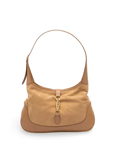 Gucci `jackie 1961` Shoulder Bag In Sand