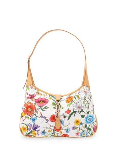 Gucci `jackie 1961` Shoulder Bag In White