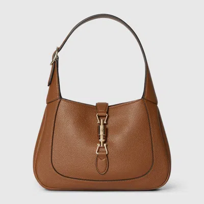 Gucci Jackie 1961 Small Shoulder Bag In Brown