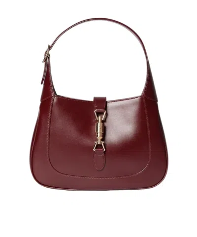 Gucci Jackie 1961 Small Shoulder Bag In Bordeaux