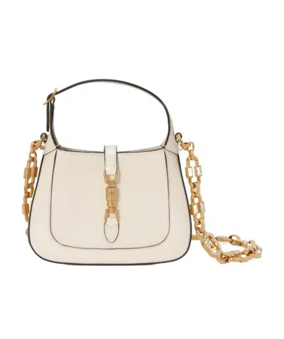 Gucci Jackie 1961 Tote Bag In White