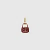 Gucci Jackie Bag Charm In Gold-toned Metal