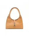 Gucci Jackie Bardot Bag In Brown