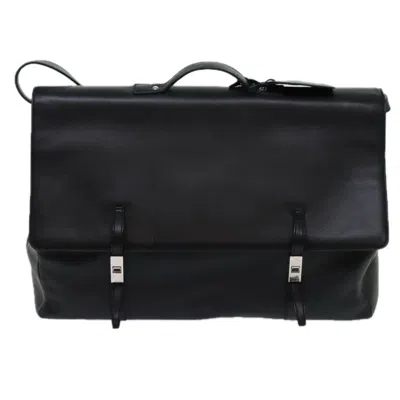Gucci Jackie Black Leather Travel Bag ()