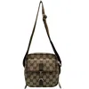 GUCCI GUCCI JACKIE BROWN CANVAS SHOULDER BAG (PRE-OWNED)