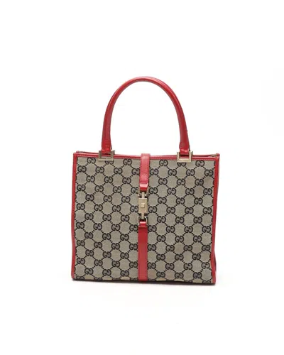 Gucci Jackie Gg Bag In White