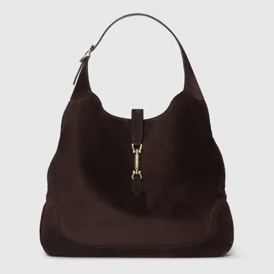 Gucci Jackie Giorno Shoulder Bag In Brown