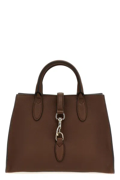 Gucci 'jackie Grand Prix' Medium Handbag In Brown
