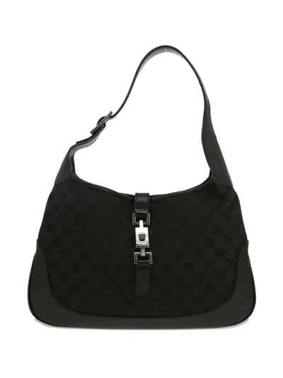 Pre-owned Gucci Jackie Handbag In Black