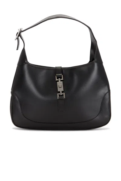 Pre-owned Gucci Jackie Hobo Bag In Black