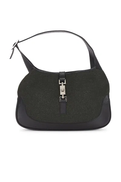 Pre-owned Gucci Jackie Hobo Bag In Black