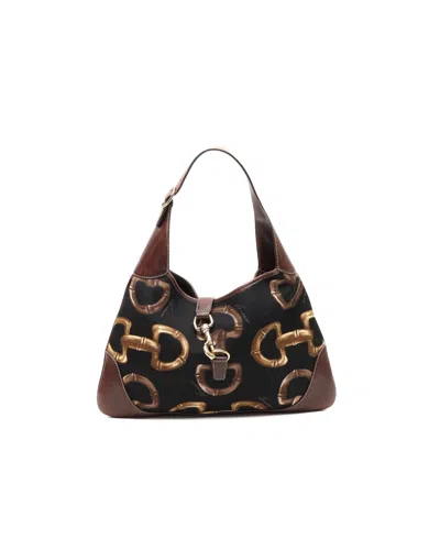 Gucci Jackie Hobo Bag In Brown