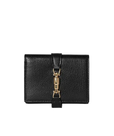 Gucci Jackie Medium Wallet In Black