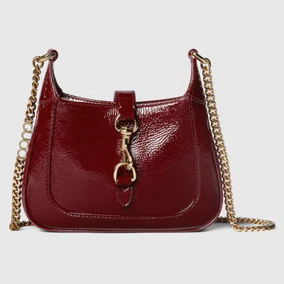 Gucci Jackie Notte Mini Bag In Bordeaux