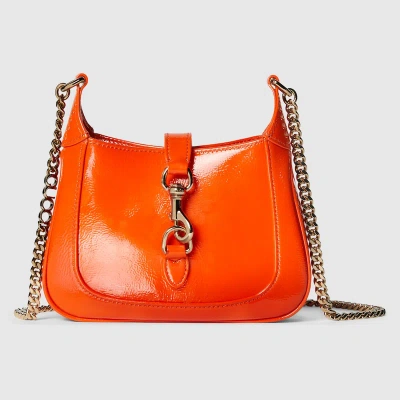 Gucci Jackie Notte Mini Shoulder Bag In Orange