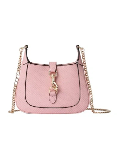 Gucci Jackie Notte Shoulder Bag In Pink