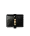 Gucci Jackie Python Small Wallet In Black