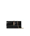 Gucci Jackie Brieftasche Aus Pythonleder Mit Kette In Black