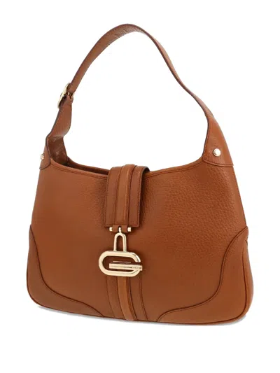 Pre-owned Gucci Jackie Shoulder Bag In Brown