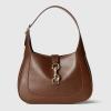 Gucci Jackie Small Shoulder Bag In Braun