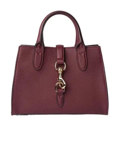 Gucci Jackie Small Shoulder Bag In Red