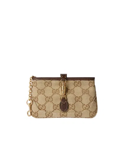 Gucci Jackie Zip Key Pouch
