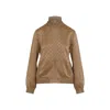 Gucci Polo Ralph Lauren Cable-knit Cardigan In Brown