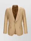 Gucci Men Clamp Jacquard Blazer