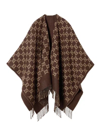 Gucci Jacquard Cape