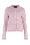 Gucci Embroidered Wool Cardigan