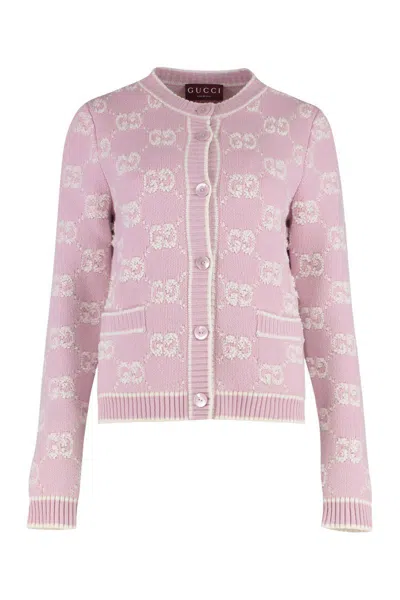 Gucci Jacquard Cardigan